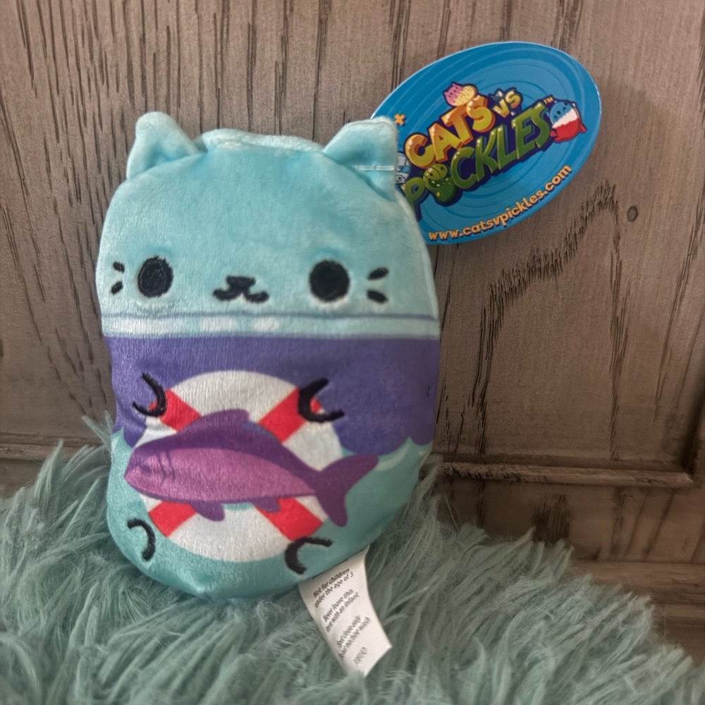 Cat's vs Pickles Plush Toy 2”